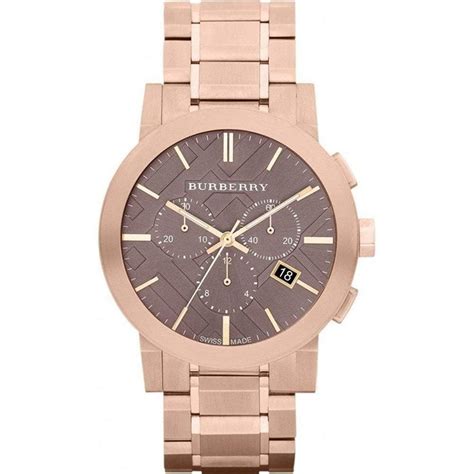 burberry uhr herren rosegold|Burberry Uhren .